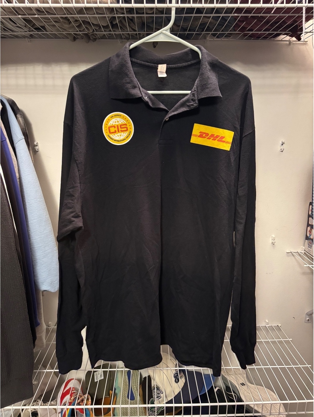 DHL Express CIS Certified International Specialist Men's XL